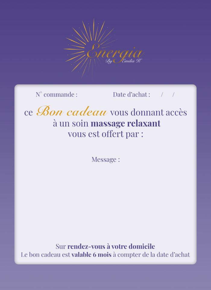 Massage relaxant