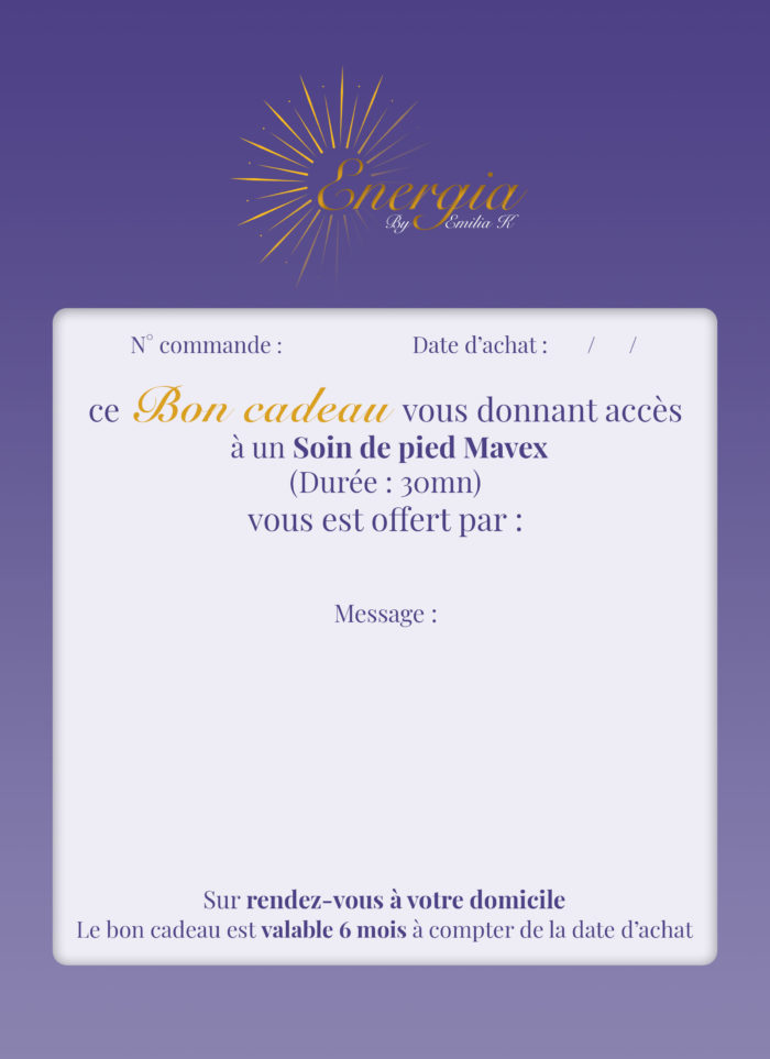 Soin de pied Mavex